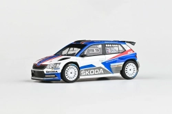 Abrex Škoda Fabia III R5 (2015) 1:43 - Škoda Motorsport Design CS 2018