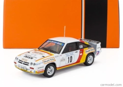 Ixo-models Opel Manta 400 Team Gm Dealer Sport N 10 3rd Rally Manx 1985 Bertie Fisher - Austin Frazer 1:43 Biela červená žltá