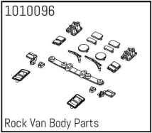 HBP240230 - (1010096) Rock Van Body Parts - PRO Crawler 1:18