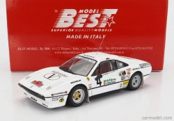 Najlepší model Ferrari 308 Gtb Gr.4 N 4 Rally D'elba 1984 Lucky - Berro 1:43 White