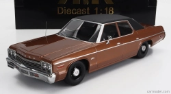Dodge Monaco 1974 v mierke 1:18 hnedý čierny