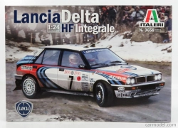 Italeri Lancia Delta Hf Integrale Martini 16v N 1 Rally Montecarlo 1990 M.biasion - T.siviero + Delta Hf Integrale Martini 16v N 7 Winner Rally Montecarlo 1990 D.auriol - B.occelli 1:24 /
