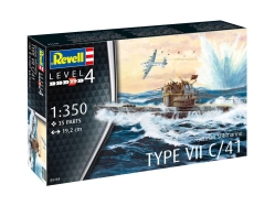 Revell německá ponorka Type VII C/41 (1:350)