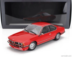 Minichamps BMW radu 6 635 Csi (e24) Coupe 1982 1:18 Červená