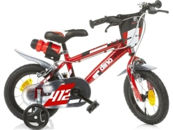 DINO Bikes - Dětské kolo 12" červené