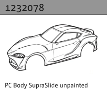 1232078 - PC Body SupraSlide unpainted
