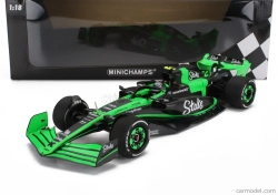 Minichamps Sauber F1 C44 Team Stake Kick N 24 Sezóna 2024 Zhou Guanyu 1:18 Zelená čierna