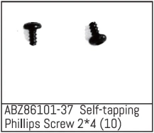 ABZ86101-37 - Self-tapping Phillips Screw 2*4 - Mini AMT (10)