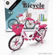 Modely zlatých kolies Bicicletta Lady Classic Bicycle 1:10 Pink White