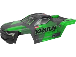 Arrma karosérie černá/zelená: Mini Kraton