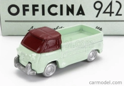 Officina-942 Fiat 600m Camioncino Coriasco 1956 1:76 Svetlozelená červená