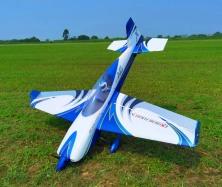 RC letadlo 91" Extra NG - Modrá/Bílá/Stříbrná 2,31m