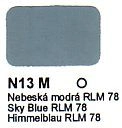 Agama Email N13 M Nebeská modrá RLM 78
