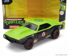 Jada Chevrolet Camaro 1967 - Ninja Turtles - Tartarughe Ninja 1:32 Černá Zelená