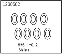 Shims 8*5.1*0.2 (8)