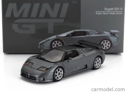Mini-gt Bugatti Eb110 Super Sports Lhd 1995 1:64 Grey