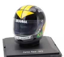 Edicola Prilba Casco Prilba Carlos Pace 312pb Team Sefac Spa Ferrari Sezóna 1973 1:5 Čierna žltá