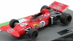 Edicola March F1  711 Team Stp N 17 Monaco Gp 1971 Ronnie Peterson 1:43 Red