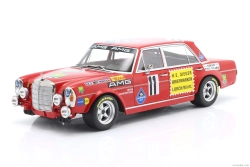 Werk83 Mercedes benz 300 Sel 6.8 Team Mercedes Amg N 11 24h Paul Ricard 1971 Hans Heyer - Clemens Schickentanz 1:18 Red