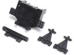 Losi prepážka zadná, blok zbiehavosti, držiak závesov: Mini JRX2