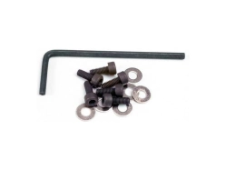 Šroub inbus ocel M3x8mm s podložkami (6), klíč