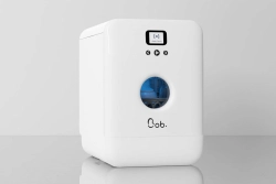 Stolní myčka Bob, lesklá bílá / bílá