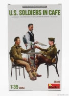 Miniart Figúrky Vojak americkej armády v kaviarni 1944 1:35 /