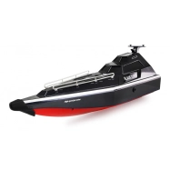 RC vojenský člun Black Turbo, černá