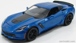 Maisto Chevrolet Corvette Z06 C7 Coupe 2015 1:24 Blue Met