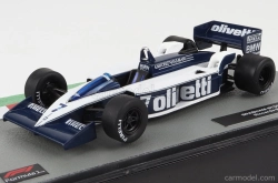 Edicola Brabham F1  Bt55 Bmw N 7 Season 1986 Riccardo Patrese 1:43 Bílá Modrá