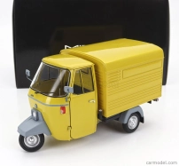 Mitica-diecast Piaggio Ape P501 Van Closed 1979 - Con Vetrina - With Showcase 1:18