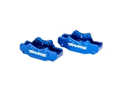 Traxxas predný brzdový strmeň hliníkový modrý (pár)