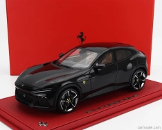Bbr-models Ferrari Purosangue Suv 2022 - Con Vetrina - S vitrínou 1:18 Nero Purosangue - Black Met