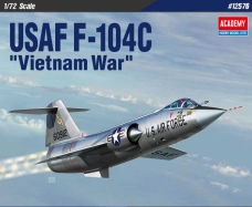 Academy Lockheed F-104C USAF Vietnam War (1:72)