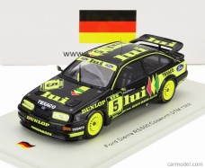 Spark-model Ford england Sierra Rs500 Cosworth N 5 Dtm 1988 Manuel Reuter 1:43 Black Yellow