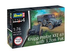 Starter Kit military 73344 - Krupp Protze KFZ 69 with 3,7cm Pak (1:76)