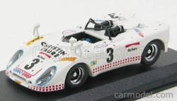 Najlepší model Porsche Flunder N 3 Le Mans 1975 Poirot - Ortega - Cuyn 1:43 White