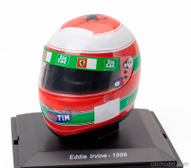 Edicola Helma F1 Casco Helma Eddie Irvine F399 Team Ferrari Sezóna 1999 1:5 Červená zelená biela
