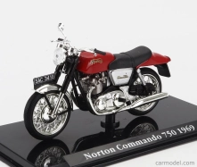 Edicola Norton Commando 750 1969 1:24 červená čierna