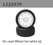 1232070 - On-road Wheel Set white (4)