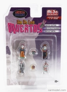 American diorama Figures Set 4x Dia De Los Muertos 1:64 Různé