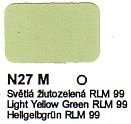 Agama Email N27 M Světlá žlutozelená RLM 99