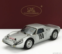 Cmc Porsche 904 Carrera Gts Ch.904-006 N 150 2nd Rally Montecarlo 1965 Eugen Boehringer - Rolf Wutherich 1:18 Silver