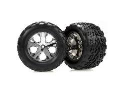 Traxxas kolo 2.8", All-Star stříbrný disk, 29mm, pneu Talon (pár)