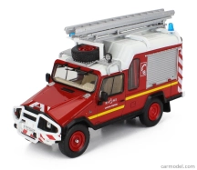 Edicola UMM Alter 4x4 Fire Engine Rhone 1989 1:43 Červená Biela Strieborná