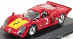 Najlepší model Alfa romeo 33.2 N 2 Imola 1968 Casoni - Dini 1:43 Červeno-žltá