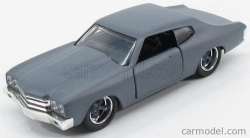 Jada Chevrolet Dom's Chevelle 454ss 1970 - Fast & Furious  Iv (2009) - Solo Parti Originali - Original Parts 1:32 Základní Nátěr Matně Šedý