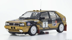 Kyosho Lancia Delta Hf Integrale 4wd Team Esso N 1 Winner Rally Piancavallo 1987 Fabrizio Tabaton - Luciano Tedeschini 1:18 Černé Zlato