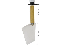 Raboesch kormidlo kompletné kovové 35x56mm