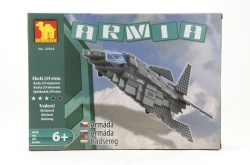 Ausini 22603 F-117 Airplane - kocky identické s veľkosťou Lega